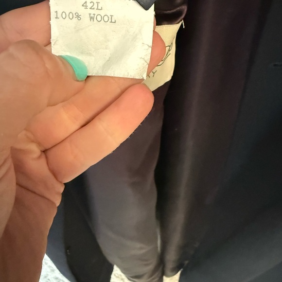 O’CONNOR’S 42L Wool mint condition “Rambler” overcoat navy, ultra luxury classic - Picture 6 of 15